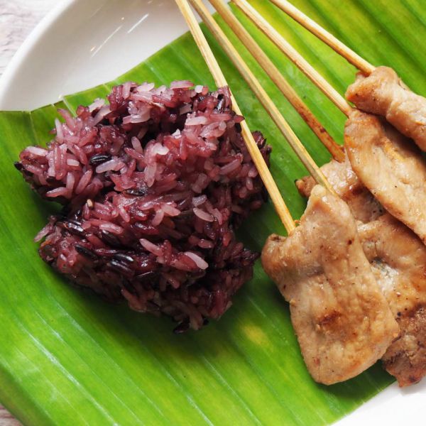 ข้าวเหนียวดำ Organic สุกพร้อมทาน