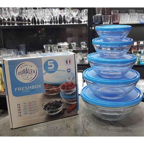 Duralex Freshbox Tempered Glass (กล่องกลม)