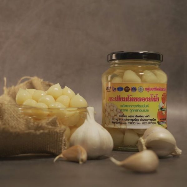 กระเทียมโทนดองน้ำผึ้ง