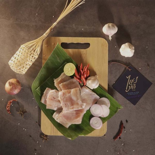 ปลาช่อนแดดเดียว แบบชิ้น