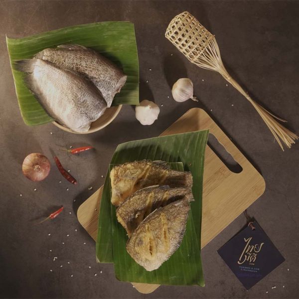 ปลาสลิดทอด