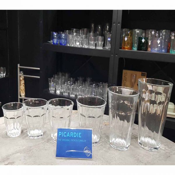 แก้ว Duralex Picardie Clear Tumbler Tempered Glass (ขนาด 500 ML)-SET