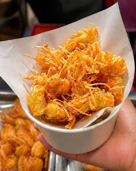 คางกุ้งทอดสด (mAke On Farm)