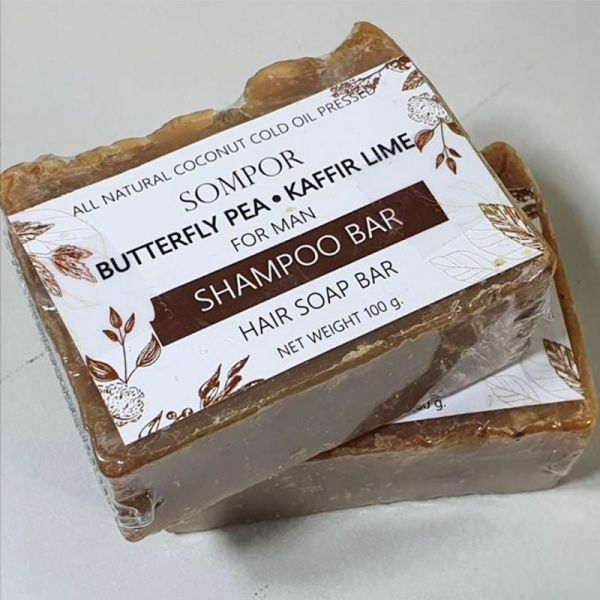 สบู่ก้อน Sompor Shampoo Soap Bar