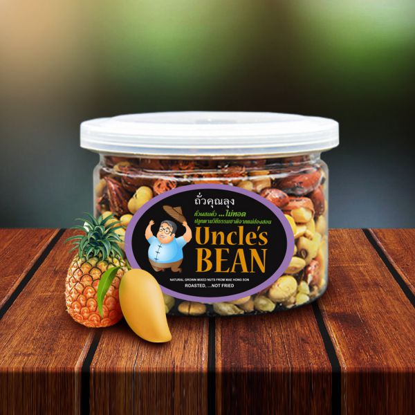 ถั่วรวมผลไม้อบแห้ง
