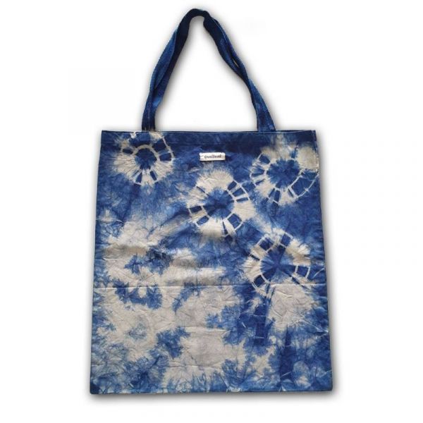 กระเป๋าลดโลกร้อน ย้อมห้อม 