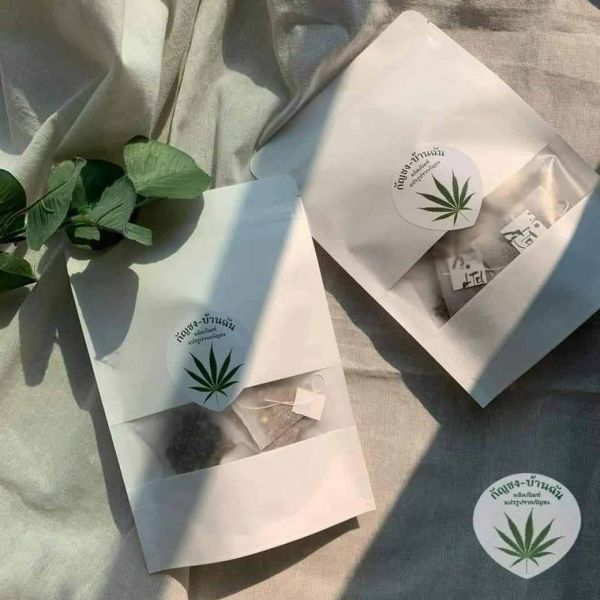 ชากัญชง-ชาชงเพื่อสุขภาพ ออร์แกนิค 100%