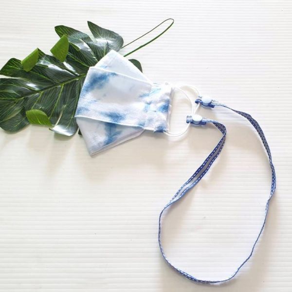 สายคล้องแมสแบบผ้า