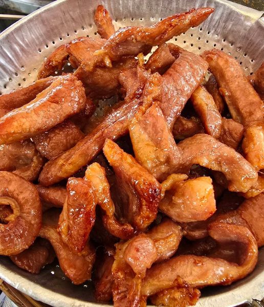 หมูส้มทอด (แม่ตุ่มหมูทอด)