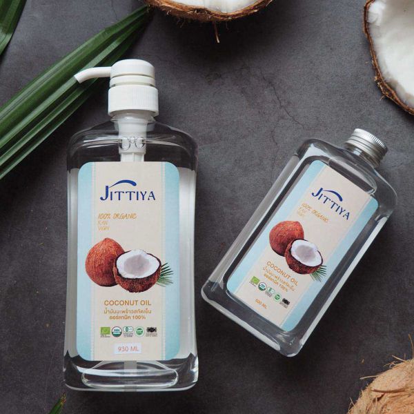 น้ำมันมะพร้าวสกัดเย็นออร์แกนิค 930 ml