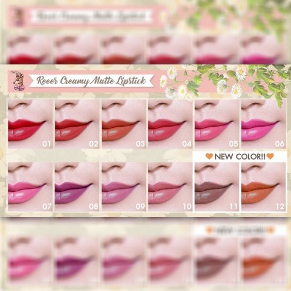 Reeer Creamy Matte Lipstick