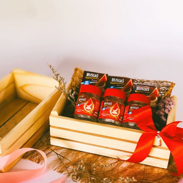 ลังไม้สน (ไม่มีหูเชือก)