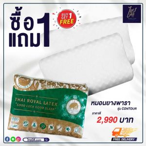 หมอนยางพารา Contour